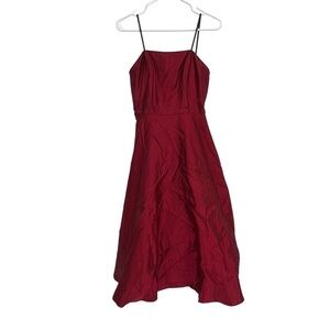 Be Smart Red Strapless Tulle Lined Swing Dress Size 5/6 Women’s